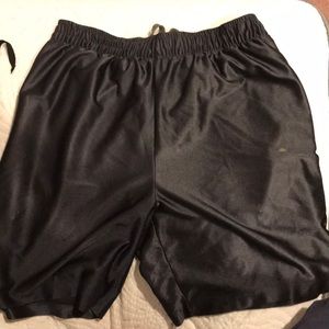 Gray athletic shorts